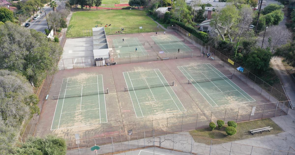 Rent a Tennis Courts in Pasadena CA 91106