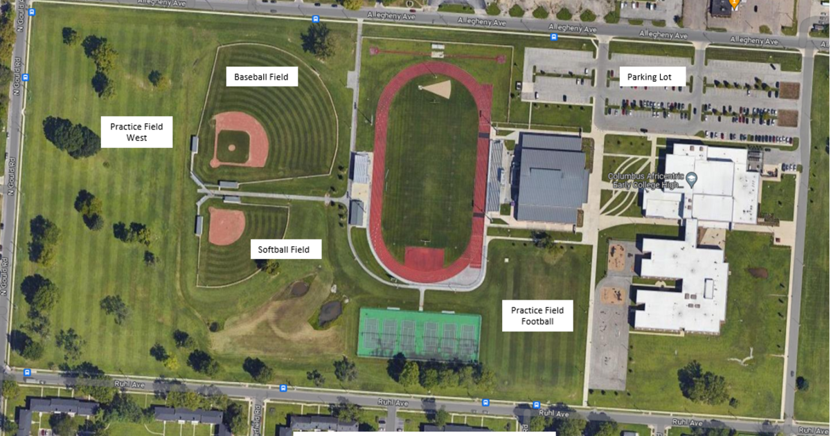 Rent Practice Field - West in Columbus
