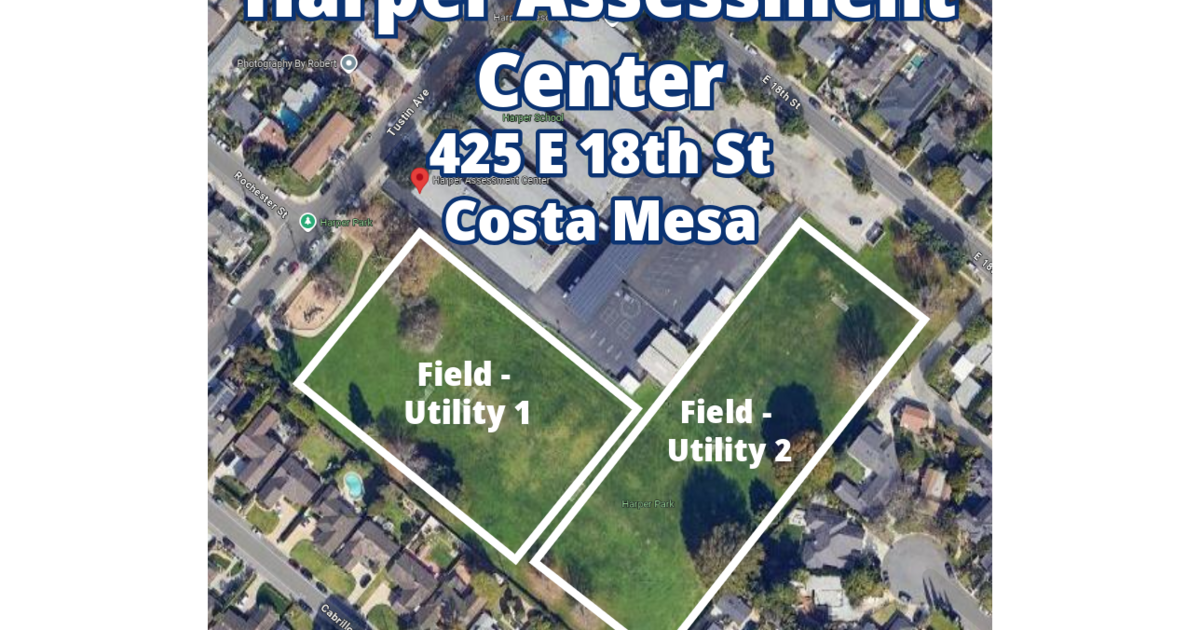 Rent Field - Utility 2 in Costa Mesa